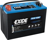 Exide dual agm 100 ah