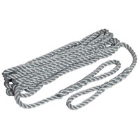 Robline fendertlina grå 3-slagen 2-pack 8mm x 2m