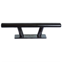 1852 Pollare / knap svart rostfritt stål 200mm