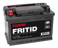 Fritidsbatteri tudor tu 72-l