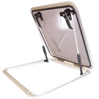 1852Marin lucka, eloxerad aluminium 377 × 507mm