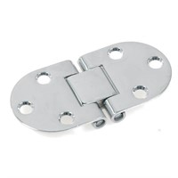 Bordsgångjärn för nedfällning 38x76mm RF stål