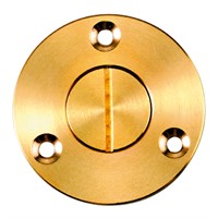 Dyvika mässing utvändig Ø45mm, hål Ø: 23mm