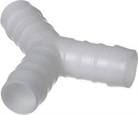 Plast Y-stycke 19mm