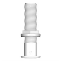 Trudesign Bordgenomföring lång, vit 2