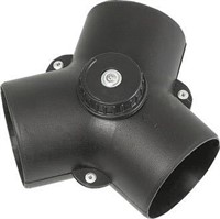 Y-ventil med spjäll 75mm