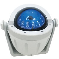 Riviera kompass ZENITH BZ2 80mm med bygel, grå med blå ros