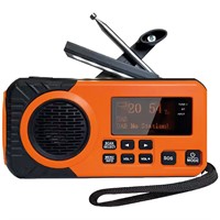 Nödradio med DAB+/FM och solcell