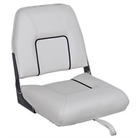 ESM båtstol S40 standard ljusgrå/blå bredd 40cm