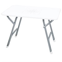 1852 Bordsben, Alu. Ø25mm, L88 x H61 x B60cm