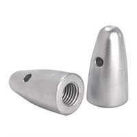 1852 Volvo zinkmutter för axel Ø30mm, med m20x1,5 gänga (87