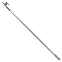 Båtshake 130 cm aluminium fast