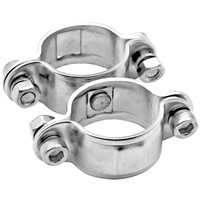 Monteringsbeslag svirvlande till Ø32/32mm rör, AISI 316