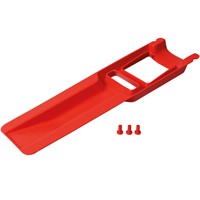 Handpaddel röd abs-plast