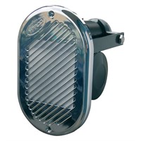 Elektriskt signalhorn 12 V för inbyggnad kromat