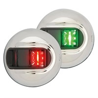 Attwood LED lanternset 2nm, sidomontage, röd & grön