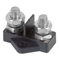 BEP monteringsblock svart dubb. 10 mm