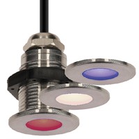 Nauticled CL3 tri color courtesy light IP67 Ø30/22x31 mm 0,6 W