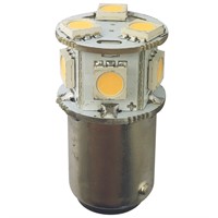 1852 LED-bajonett BA15D Ø19x33mm 10-35vdc 1,4/10W - 2 st.