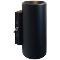 Casolux Mary Special vägglampa upp-/nerljus alu. svart 10-30v