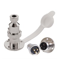 1852 Däckkontakt 4-polig 5 Amp - kraftig