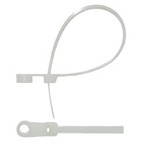 Buntband vita med hål 220 x 4.3 mm-20 st