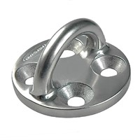 Ronstan Pad eye bas Ø72 mm bygel Ø11,5mm b.l. 9 t