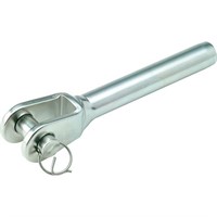 Gaffelterminal 6mm/vajer 4 mm