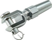 Valsfri gaffelterminal 5 mm