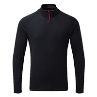 Gill UV009 Men's UV Långarmad Zip T-shirt Navy strl. XL