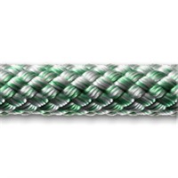 Robline Sirius 500 Allround lina, 12mm Silver/Grön  - 1 m