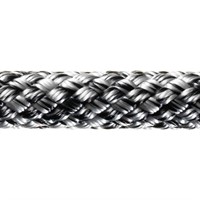 Robline Sirius 500 Allround lina, 8mm Silver/Svart  - 1 m