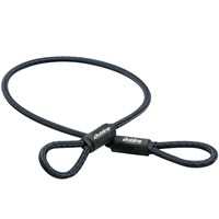 Robline vajerlås 9 mm Svart 1,5 m