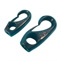 Nylonkrok svart 6 mm 4 st