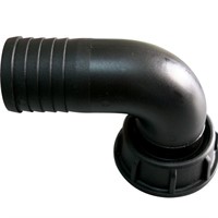 Påfyllningsstos 90° Ø38mm 1 1/2 gänga