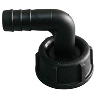 Avluftningsstos 90° Ø13mm 3/4 gänga