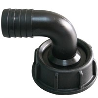 Påfyllningsstos 90° Ø25mm 1 1/2 gänga