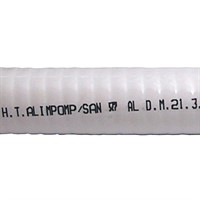 Spiralsugslang 38mm vit 10m