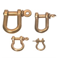Lyrschackel mässing 5mm 2 st