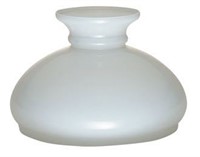 DHR Cupido skärm vit Ø130 mm