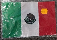 Flagga mexico 24 cm (bordsflagga)