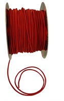 Shockcord röd, 5 mm x 100 m