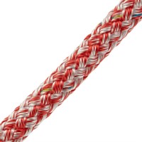 Poly-Braid-24 röd-vit 6mm PROline