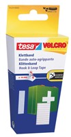 Kardborrband vit, 1m x 20 mm