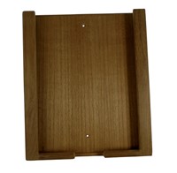 Ipadhållare teak, 20.4x2.5x24.4 cm