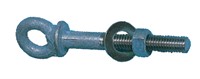 Öglebult galvaniserad 10x75 mm