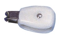 Block nylon 25x8 mm