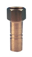 Adapter hona 3/8''-15 mm mässing