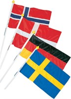 Fasadset danmark, flagga 70 cm