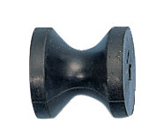Stävrulle gummi, 75x75x13 mm